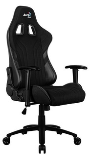Кресло AeroCool AERO 1 Alpha 4718009154667 black, игровое, макс нагрузка 150кг