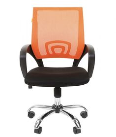 Кресло офисное Chairman 696 Chairman 7054946 TW, оранжевый хром, до 120 кг