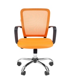 Кресло офисное Chairman 698 Chairman 7062444 TW-66 оранжевый хром
