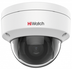 Видеокамера IP HiWatch IPC-D042-G2/S 4Мп с EXIR-подсветкой до 30м 1/3" Progressive Scan CMOS, 4мм, 84°, механический ИК-фильтр, 0.005лк F1.6, H.265/H.