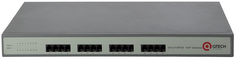 Шлюз QTECH QVI-2116-FXO 16*FXO, 4*10/100BASE-T (LAN), 10/100BASE-T (WAN), внешний БП (12В), 100-240В AC