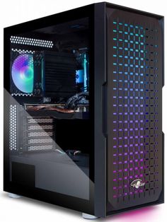 Корпус ATX Eurocase SURTUR без БП, RGB, USB 3.0