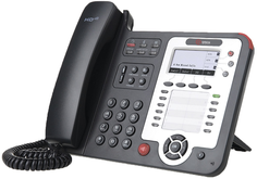 Телефон VoiceIP QTECH QVP-300P 13 линии SIP, 51 кл, 12 кл быстрого набора, ЖК дисплей с подсветкой “132*64”, возможность подключения до 6-ти модулей р