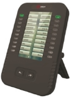 Модуль расширения QTECH QSM-20 для телефонов QVP-300P/600P на 20 кл c сенсорным экраном