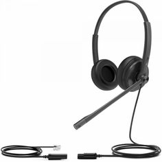 Гарнитура Yealink YHS34 Dual проводная, HD звук, QD, RJ9