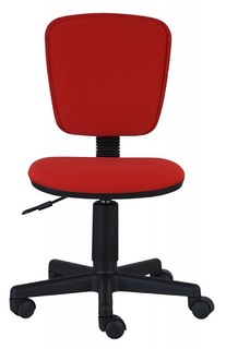 Кресло офисное Бюрократ CH-204NX красное