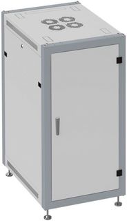 Шкаф напольный 19", 42U SYSMATRIX SL 6642.722 600x600x2000mm (ШхГхВ) передняя дверь сплошная металлическая, задняя дверь сплошная металлическая, повор