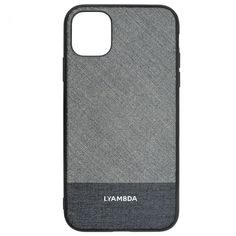 Чехол Lyambda EUROPA LA05-ER-11PROM-GR для iPhone 11 Pro Max grey strip