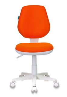 Кресло Бюрократ CH-W213 детское, цвет оранжевый TW-96-1 крестовина пластик белый