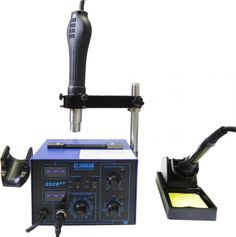 Паяльная станция термовоздушная Element 852D++ 16553 (с держателем фена) 700Вт, 220V