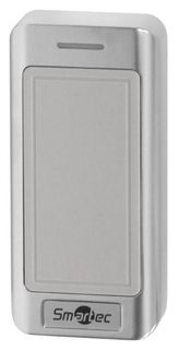 Считыватель Smartec ST-PR042EHM EM, HID prox, MIFARE, интерфейс Wiegand, 3-8 см, 10-14 В DC, 60 мA