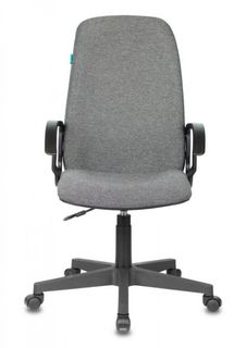 Кресло офисное Бюрократ CH-808LT руководителя, цвет серый 3C1 крестовина пластик