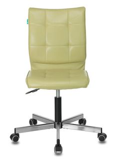 Кресло офисное Бюрократ CH-330M цвет зеленый, Best 79, искусственная кожа, крестовина металл хром