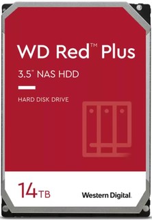 Жесткий диск 14TB SATA 6Gb/s Western Digital WD140EFGX WD Red Plus 3.5" 7200rpm 512MB