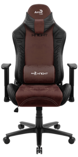 Кресло AeroCool KNIGHT 4710562751222 burgundy red, игровое, макс нагрузка 150кг