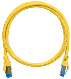 Кабель патч-корд U/UTP 6 кат. 3м NIKOMAX NMC-PC4UE55B-030-C-YL 2хRJ45/8P8C, T568B, Molded, 24AWG (7х0,205мм), BC (чистая медь), LSZH нг(А)-HFLTx, желт