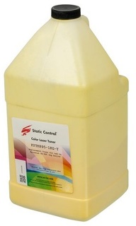 Тонер Static Control KYTK895-1KG-Y желтый флакон 1000гр. для принтера Kyocera Mita FS C8020/C8025/C8520