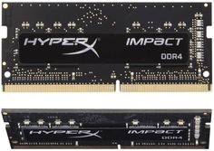 Модуль памяти SODIMM DDR4 16GB (2*8GB) Kingston FURY KF426S15IBK2/16 Impact 2666MHz CL15 1.2V