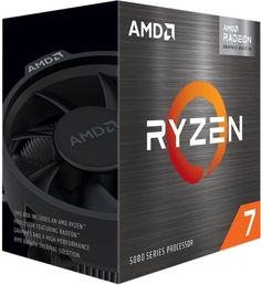Процессор AMD Ryzen 7 5700G 100-100000263BOX Zen 3 8C/16T 3.8-4.6GHz (AM4, L3 20MB, 7nm, Radeon graphics 2000MHz, 65W) box, with Wraith Stealth Cooler