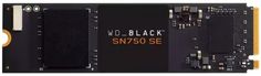 Накопитель SSD M.2 2280 Western Digital WDS500G1B0E WD BLACK SN750 SE NVMe 500GB PCIe Gen4 3600/2000MB/s IOPS 360/480K