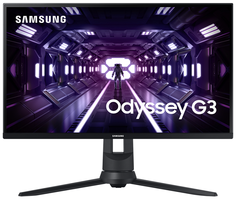 Монитор 27" Samsung Odyssey G3 F27G33TFWI VA 1920x1080 1ms 4000:1 250cd 178/178 D-Sub HDMI DP 144Hz FreeSync Premium HAS Pivot Swivel Tilt Black изогн