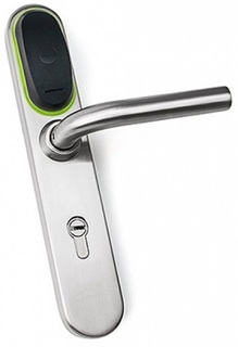 Замок IronLogic Z-Eurolock (мод. 72) накладной со встроенным контроллером (2024 польз./2048 событий) и считывателем карт EM-Marine, HID, Temic дальнос