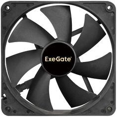 Вентилятор для корпуса Exegate ExtraSilent ES14025B3P 140x140x25mm, 1300rpm, 74CFM, 24dBA, 3-pin