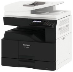 МФУ монохромное Sharp BP20M22EU А3, 22/12 ppm, 5000 отп/мес (макс 75000 отп/мес), сетевой, реверс.автоподат на 100лист, 1GB, eMMC 8GB