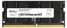 Модуль памяти SODIMM DDR4 8GB Netac NTBSD4N32SP-08 PC4-25600 3200MHz CL22 1.2V