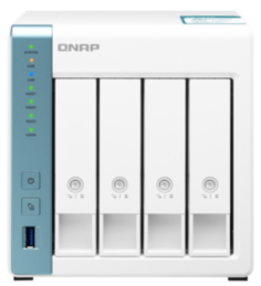 Сетевой RAID-накопитель QNAP TS-431K 4 отсека 3,5"/2,5", Annapurna Labs AL-214 1,7 ГГц, 1 ГБ