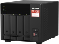 Сетевой RAID-накопитель QNAP TS-473A-8G 4*3,5"/2,5", 2*2,5 GbE BASE-T, 2*M.2 NVMe, AMD Ryzen V1500B 2,2 ГГц, 8ГБ DDR4