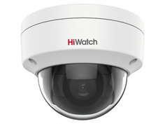 Видеокамера IP HiWatch DS-I202 (D) (4 mm) 2Мп уличная купольная мини с EXIR-подсветкой до 30м 1/2.7 Progressive Scan CMOS матрица; объектив 4мм; уго