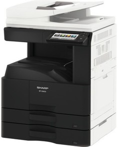 МФУ монохромное Sharp BP30M28EU А3, 28/17 ppm, 13000 отп/мес (макс 75000 отп/мес), PCL, дуплекс, лотки 2*500,реверс.автоподат. на 100лист, 4Gb, без то