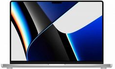 Ноутбук 16" Apple MacBook Pro MK1E3RU/A M1 Pro chip with 10-core CPU and 16-core GPU, 16GB, 512GB SSD, silver