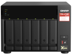 Сетевой RAID-накопитель QNAP TS-673A-8G 6 отсеков 3,5"/2,5", 2 порта 2,5 GbE BASE-T, 2 слота M.2 NVMe, AMD Ryzen V1500B 2,2 ГГц, 8 ГБ DDR4