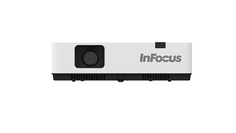 Проектор InFocus IN1036 3LCD, 4600 lm, WXGA, 1.37~1.65:1, 50000:1, (Full 3D), 16W, 2хHDMI 1.4b, VGA in, CompositeIN, 3,5 audio IN, RCAx2 IN, USB-A, VG