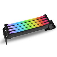 Модуль Thermaltake Pacific R1 Plus DDR4 Memory Lighting Kit CL-O020-PL00SW-A из четырех светодиодных RGB полосок для подсветки оперативной памяти