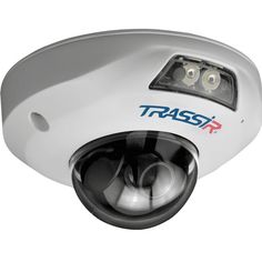 Видеокамера TRASSIR TR-D4121IR1 v4 2.8 миниатюрная вандалостойкая 2MP. 1/2.7 CMOS матрица, разрешение FullHD 1920*1080 25 fps, объектив 2.8 мм, H.26