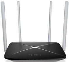 Маршрутизатор Mercusys AC12 V2 AC1200 dual Band Wi-Fi, 1*WAN/3*LAN 10/100 Mbps, 4 антенны