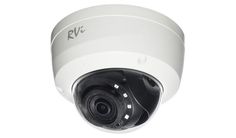 Видеокамера IP RVi RVi-1NCD2024 (2.8) white купольная; тип матрицы: 1/2.9” КМОП; тип объектива: фиксированный; фокусное расстояние: 2,8 мм; дистанция