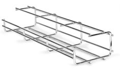 Лоток проволочный AXELENT 1122 X-TRAY G-образный шириной 150 мм, высотой 120 мм, оцинковано-хромированный, для внутренних работ (для помещений) (2.5 м