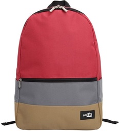 Рюкзак для ноутбука PC PET PCPKB0015RG 15.6", красный/серый