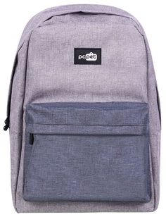 Рюкзак для ноутбука PC PET PCPKA0214GY 14.1", серый/серый