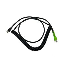 Кабель Zebra CBA-UF8-C12ZAR shielded USB Type A, 3.7m, coiled, BC1.2 (High Current) Зебра