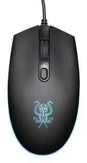 Мышь Oklick 706G octa черный оптическая (1600dpi) USB (4but)