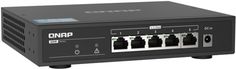 Коммутатор неуправляемый QNAP QSW-1105-5T 5*RJ-45 2.5Gbps fanless switch, switching Capacity 25Gbps