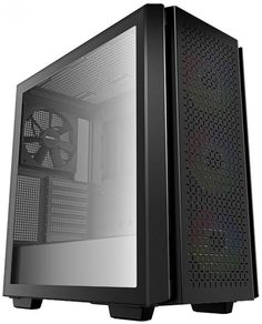 Корпус eATX Deepcool CG560 черный, без БП, боковое окно закаленное стекло, 2*USB 3.0, audio