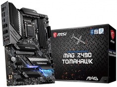Материнская плата ATX MSI MAG Z490 TOMAHAWK (LGA1200, Z490, 4*DDR4(4800), 6*SATA 6G RAID, 2*M.2, 4*PCIE, 7.1CH, 2.5Glan, Glan, 7*USB 3.2/2*USB Type-C,