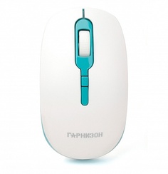 Мышь Wireless Garnizon GMW-460-2 бело-бирюзовый, 1000 DPI, 2 кн. колесо-кнопка Гарнизон
