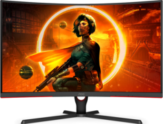 Монитор 32" AOC C32G3AE 1920x1080, 165Hz, 1 ms, 178°/178°, 250 cd/m, 80M:1, 2*HDMI 2.0, DP, VA, изогнутый, Black-Red